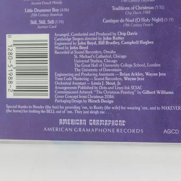A Fresh Aire Christmas Mannheim Steamroller Audio 1988 CD American Gramaphone