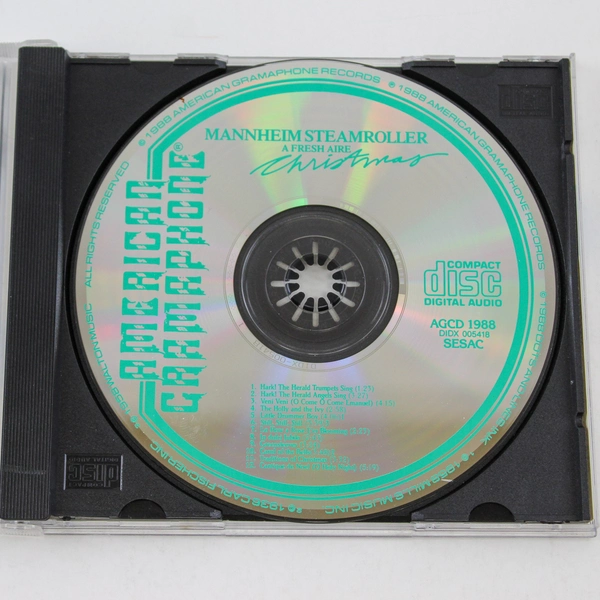 A Fresh Aire Christmas Mannheim Steamroller Audio 1988 CD American Gramaphone