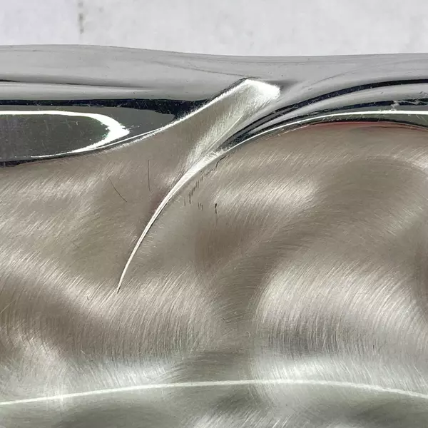 Vintage 1972 WMF Ikora 4 Legged Oval Silver Plated Bowl Made In Germany 6578