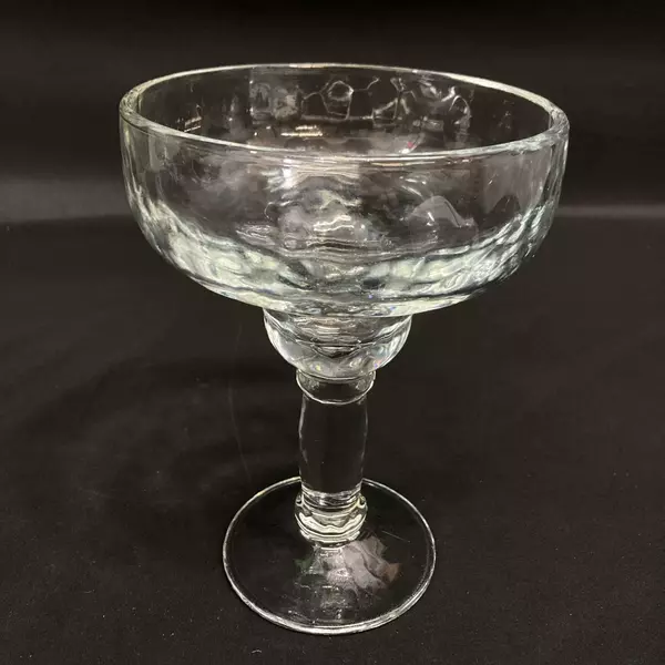 Set of 2 Heavy Libbey Yucatan Clear Margarita Glasses 6.75 Inch