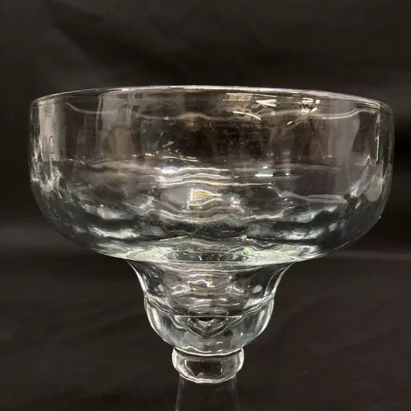 Set of 2 Heavy Libbey Yucatan Clear Margarita Glasses 6.75 Inch