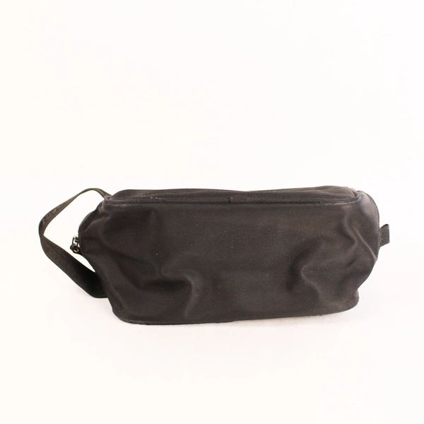 Calvin Klein Black Toiletry Bag Travel Cosmetic Case with Embroidered Logo