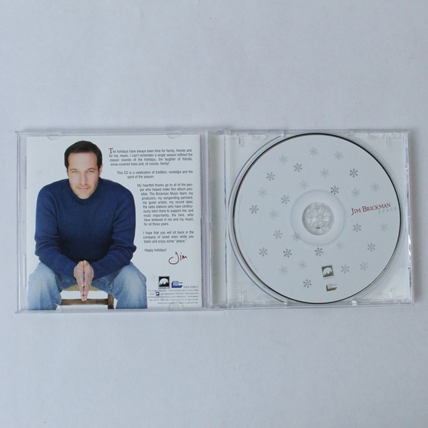 Jim Brickman Peace CD 2003 BMG Music Holiday Album O Holy Night Good Condition