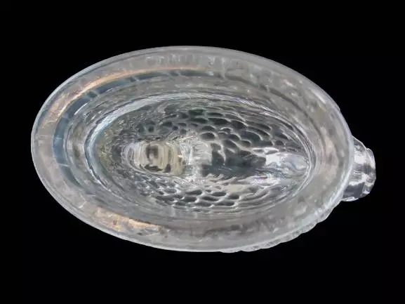 Vintage J.H. Millstein Clear Hen On A Nest Candy Dish Lid Only Replacement Parts