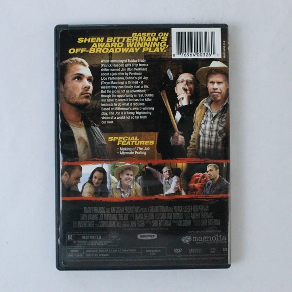The Job DVD 2010 Magnolia Ron Perlman Based on Off Broadway Play Drama