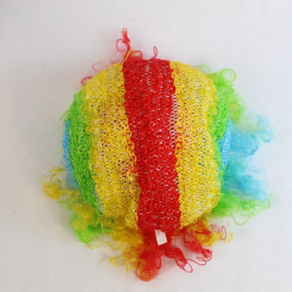 Children's Rainbow Clown Wig Costume Accessory Good Pre-Owned Condition