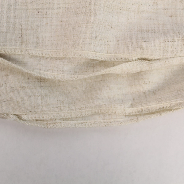 Vintage Abbey Brand Beige Woven Vestment Alter Server Gown Dress Size 10 Church