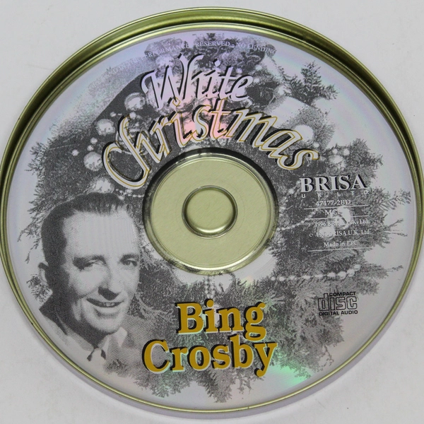 Bing Crosby White Christmas CD 1996 Brisa Records Pre-Owned Music Compact Disc