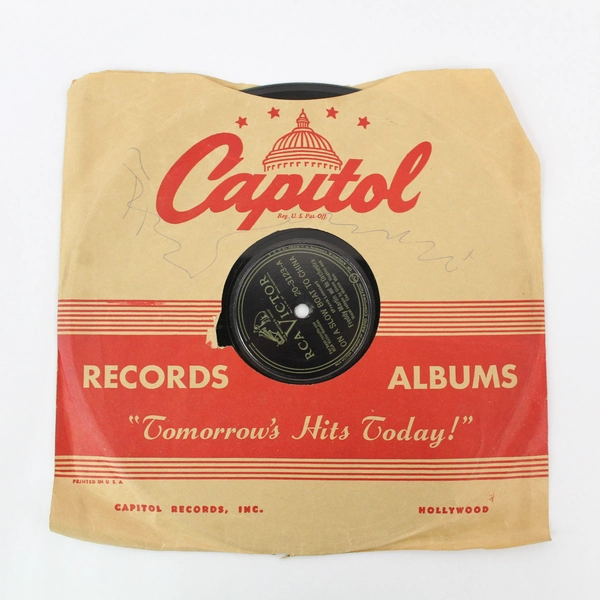 Freddie Martin On A Slow Boat To China Czardas RCA Victor 78 RPM Record