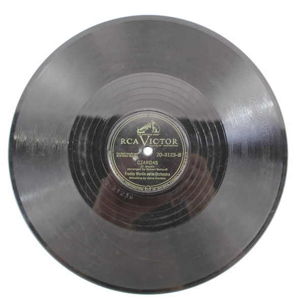 Freddie Martin On A Slow Boat To China Czardas RCA Victor 78 RPM Record