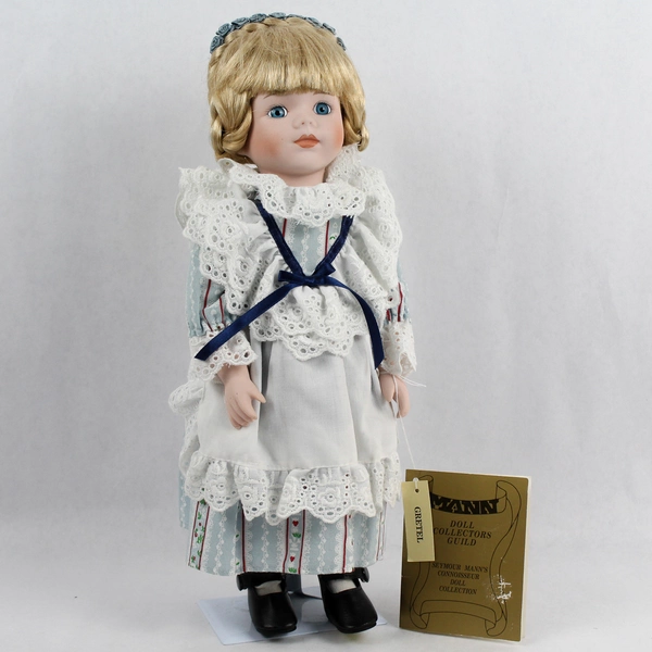 Vintage 1989 Seymour Mann Limited Edition Porcelain Collector Doll Gretel 14"