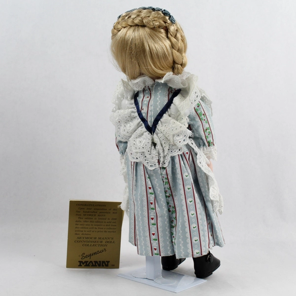 Vintage 1989 Seymour Mann Limited Edition Porcelain Collector Doll Gretel 14"