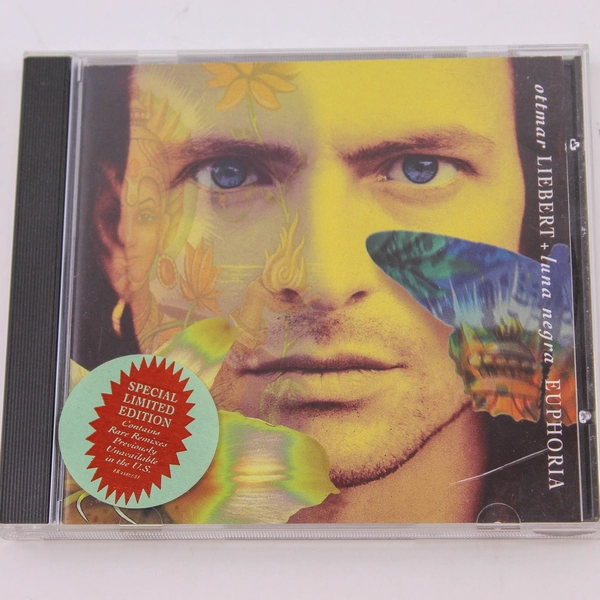 Euphoria by Ottmar Liebert & Luna Negra CD 1995 Sony Music Cracked Case