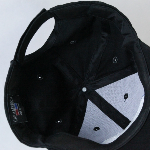 Black Ford Logo Adjustable Baseball Hat by Cap America