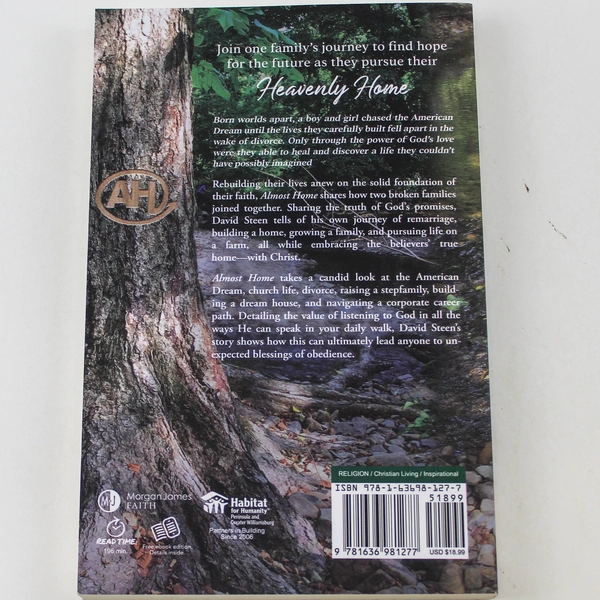 Almost Home by David Steen 2024 Paperback Good Pre-Owned Condition