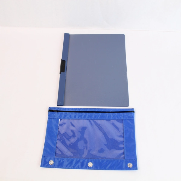 Lot of Office School Supplies Protector Sheets Portfolio Flexible Organizer