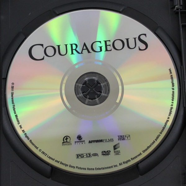 Courageous DVD Movie 2011 by Sherwood Pictures Pre-Owned Honor Begins at Home