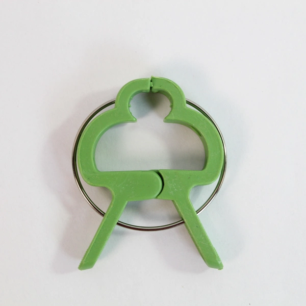 Lot of 25 Green Plant Clips Supports for Vegetable Garden Supplies