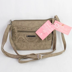 Stone Mountain USA The Charluzzo Bag 4 Bagger Handbag Purse Brown