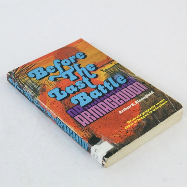 Before The Last Battle Armageddon Bloomfield 1971 Bethany Fellowship ExLibris PB