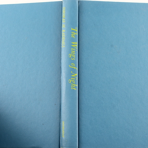 The Wings of Night Thomas H Raddall Hardcover 1956 Doubleday and Company
