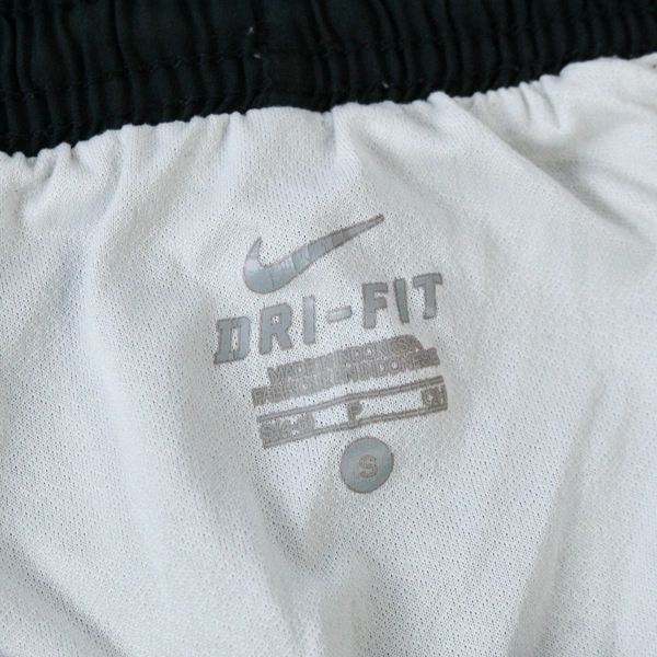 Nike Dri Fit Running Training Shorts Women’s Size Small Black Blue Trim