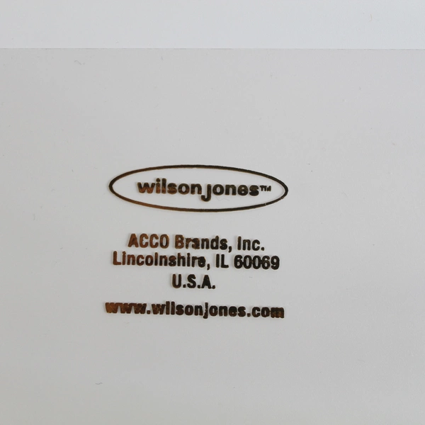 Lot of 2 White 3 Ring Binders 4in & 2.5in Pre-owned School Office Supplies