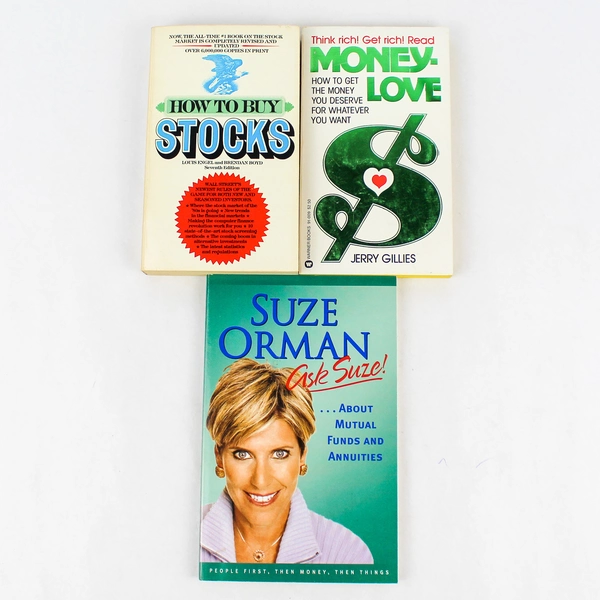 Lot of 6 Financial Guide Books on Stocks, Mutual Funds & Annuities