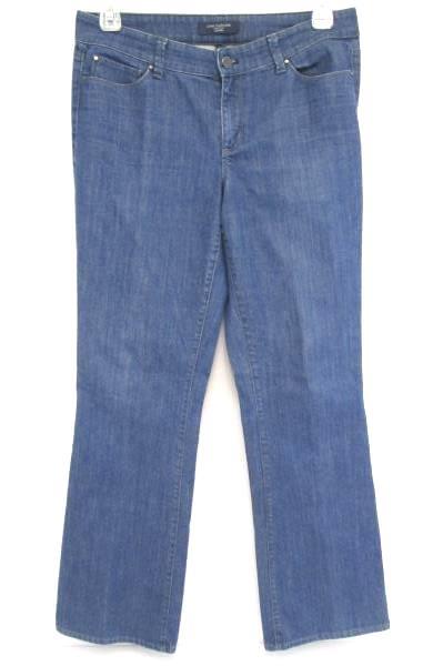 ANN TAYLOR Denim Signature Boot Jeans Stretch Mid Rise Women's Size 10