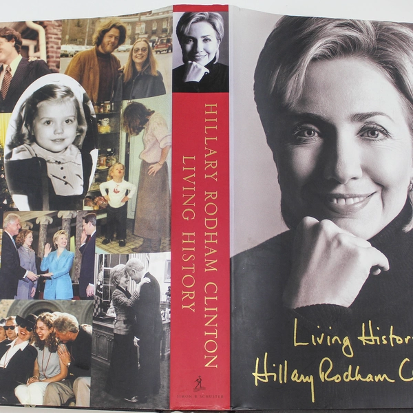 Living History by Hillary Clinton Hardcover Simon & Schuster Dust Jacket 2003