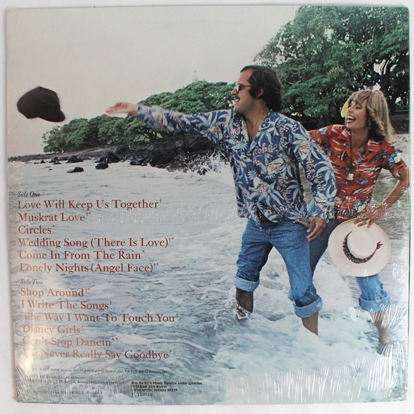 Sealed Captain & Tennille Greatest Hits Vinyl A&M Records 1977