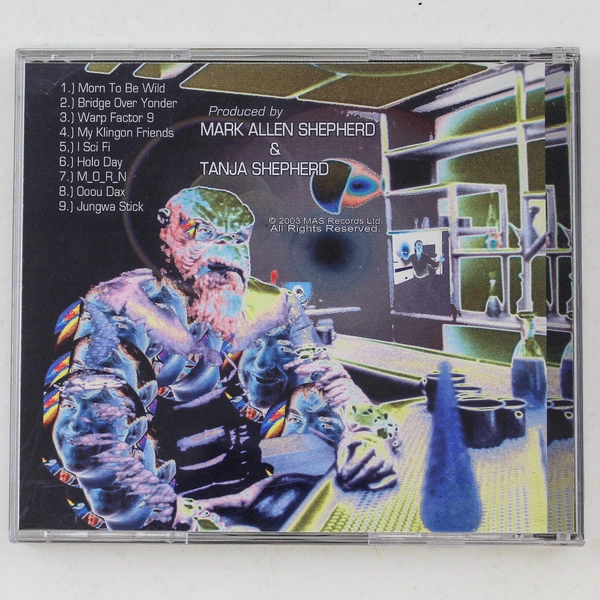 Signed Mark Allen Shepherd Morn To Be Wild CD 2003 MAS Records As Is