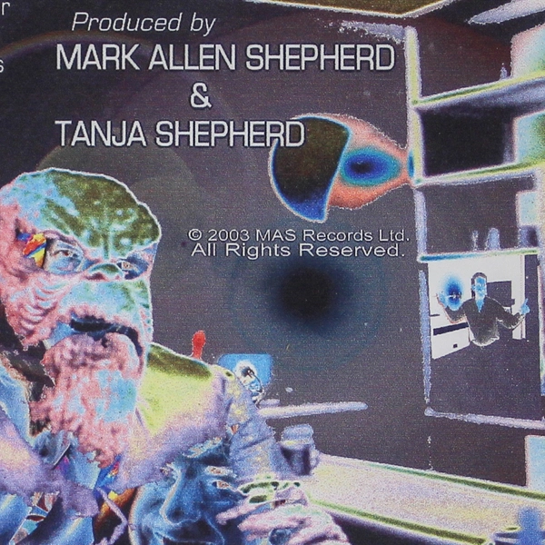 Signed Mark Allen Shepherd Morn To Be Wild CD 2003 MAS Records As Is