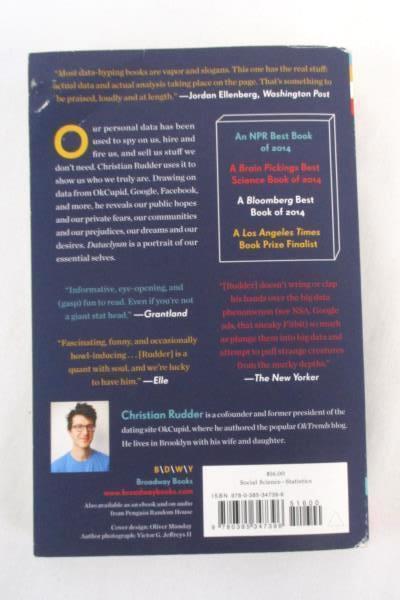 2 Paperback Books 1001 Things Every College Student Needs to Know and Dataclysm