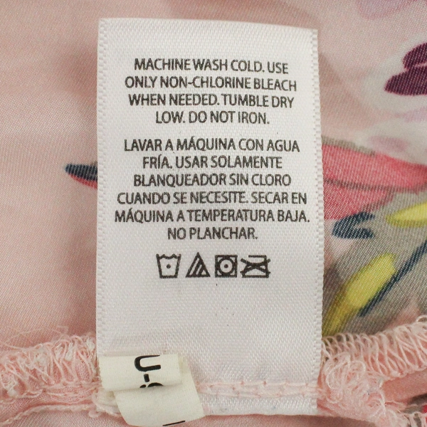 Terra & Sky Women's Pink Floral Silky Off the Shoulder Blouse Plus Size 1X