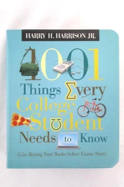 2 Paperback Books 1001 Things Every College Student Needs to Know and Dataclysm