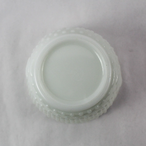 Anchor Hocking Hobnail Milk Glass Planter 5 Inch