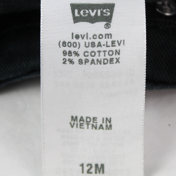 Levi Strauss & Co Women's 550 Relaxed Boot Cut Black Jeans Size 12M