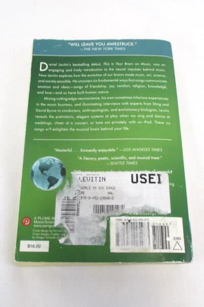 2 Paperback Books The Art of Possibility Zander & The World in Six Songs Levitin
