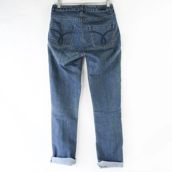 Calvin Klein Shape Straight-Leg Blue Denim Jeans Women's Size 4