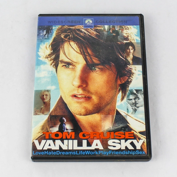 DVD Vanilla Sky Tom Cruise Penelope Cruz 2002 Pre-Owned As-Is