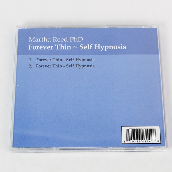 Self Hypnosis Forever Thin Audio CD Voiced by Martha Reed PhD