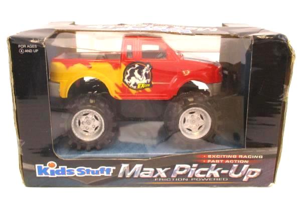 Lot of 2 Kids Stuff Storm Pick-UP & Max Pick-Up Friction Powered Trucks NIB