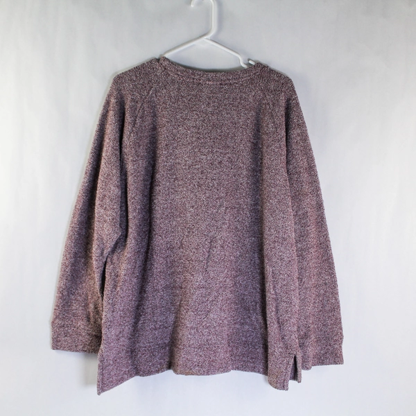 Secret Treasures Plus Size 2X Purple Sleepwear Top Long Sleeve Pullover