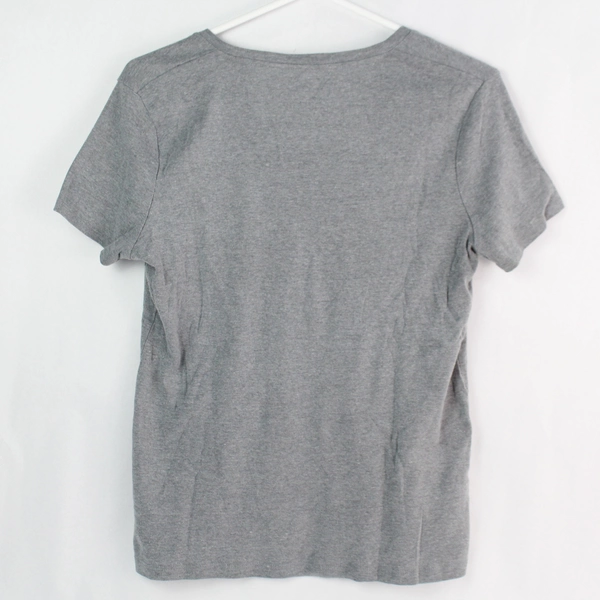 Croft & Barrow Classic Tee Gray Short-Sleeved T-Shirt Women's Size Medium