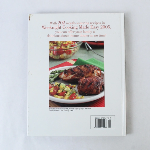 Taste of Home's Weeknight Cooking Made Easy 2005 Hardcover