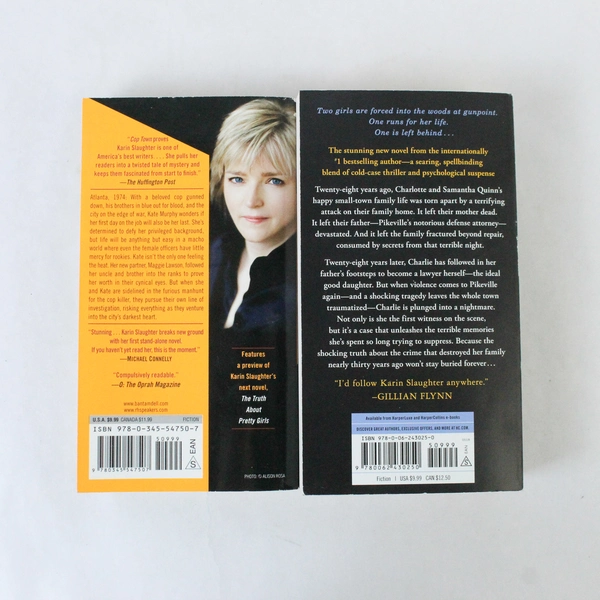 Lot Of 2 Karin Slaughter Books Cop Town The Good Daughter 2014-18 PB