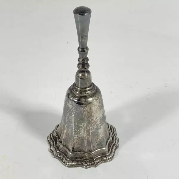 Vintage AMC Avon Silver Plate Desk Hand Call Bell 5.75 Inch