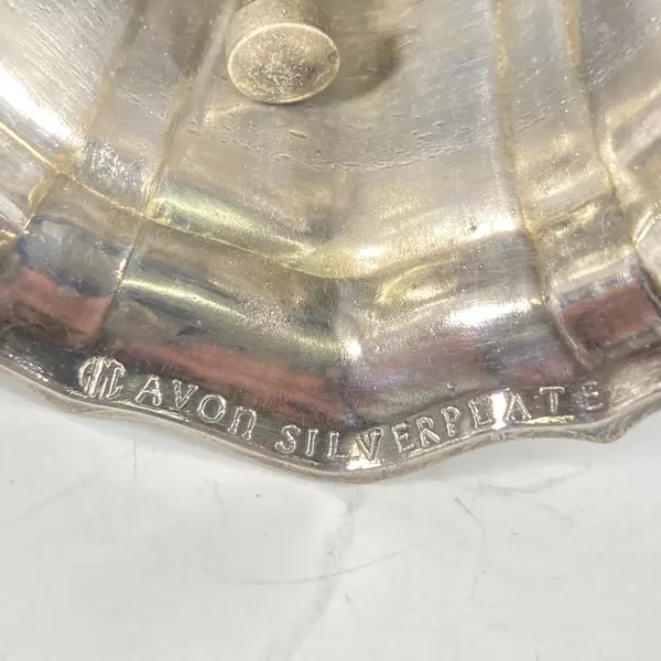 Vintage AMC Avon Silver Plate Desk Hand Call Bell 5.75 Inch