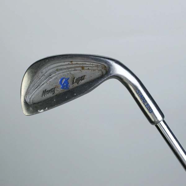 Nancy Lopez 4 Iron Golf Club Lightweight Stainless Steel Pre-Owned Stains